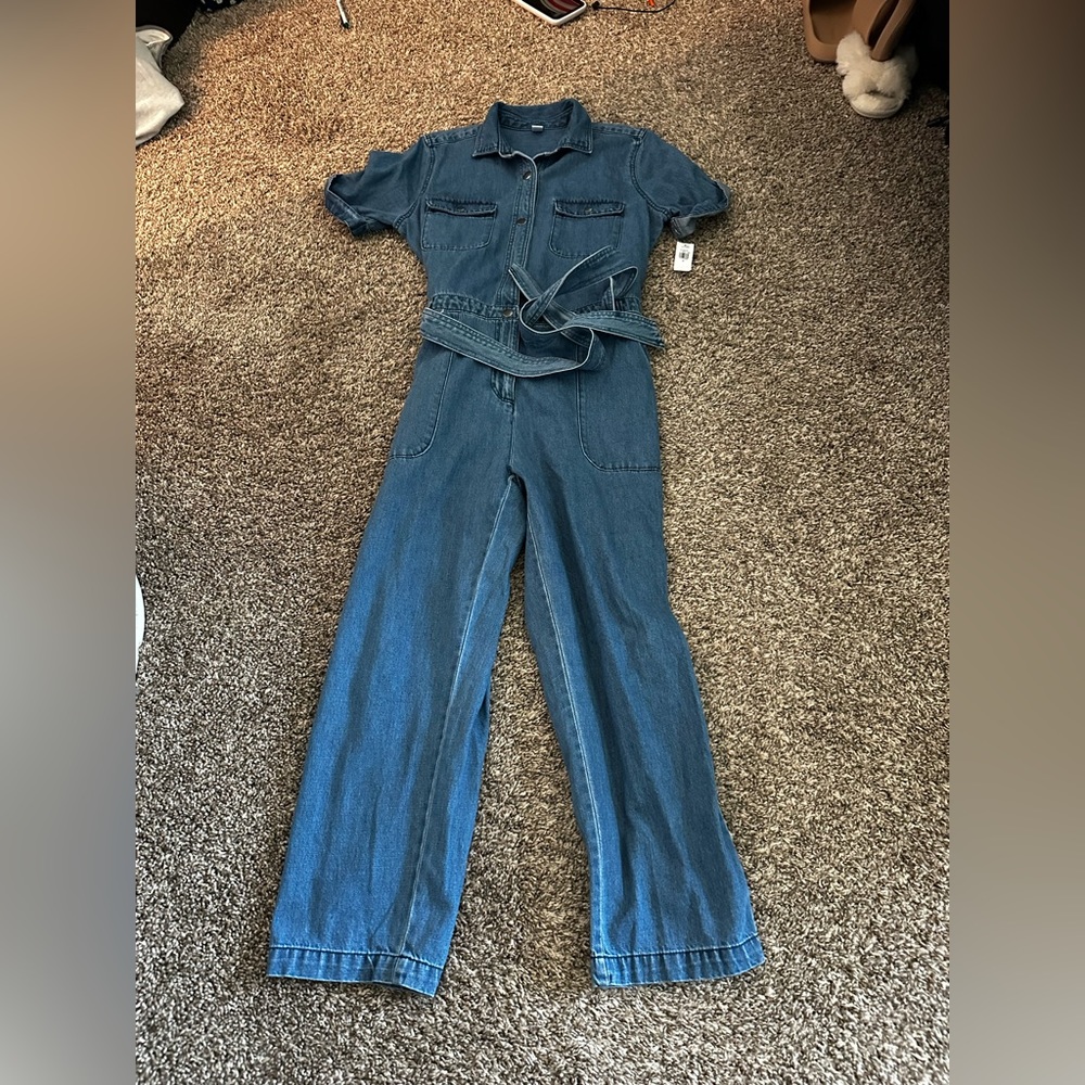 NWT Old Navy Denim Jumpsuit